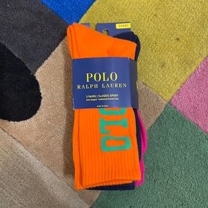 polo ralph lauren classic sport 3 pairs / size 10-13